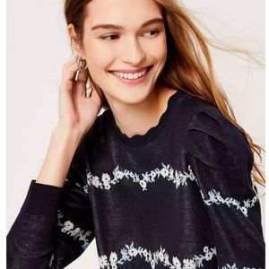 Loft Puff Sleeve Sweater